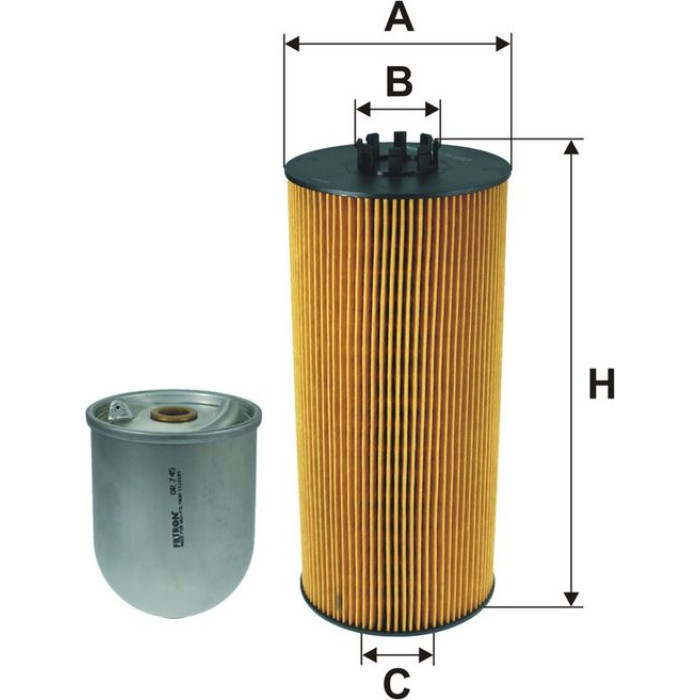 Filtron Ölfilter OK 651/4-2x Filtron Ölfilter OK 651/4-2x