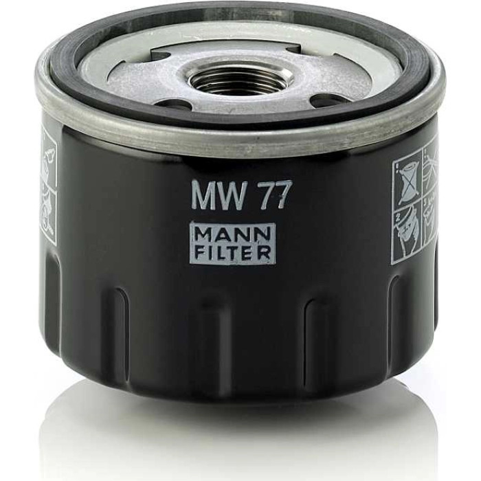 MW 77 MANN-FILTER Ölfilter Motorrad MW 77 MW 77 MANN-FILTER Ölfilter Motorrad MW 77