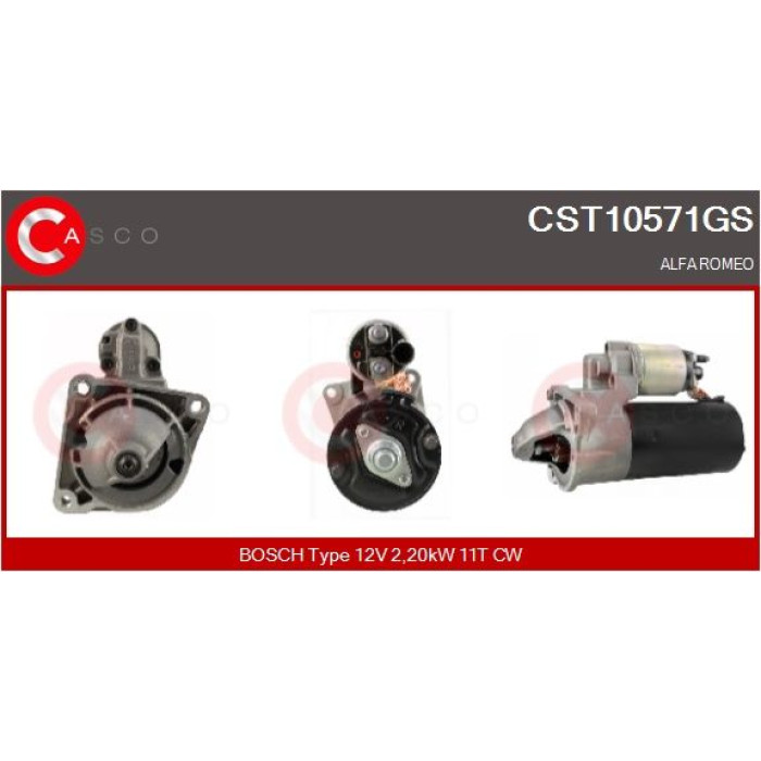 CASCO Anlasser CST10571GS CASCO Anlasser CST10571GS