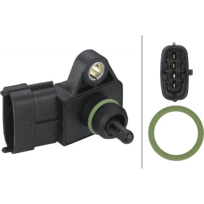HELLA Sensor, Saugrohrdruck 6PP 013 112-031 HELLA Sensor, Saugrohrdruck 6PP 013 112-031