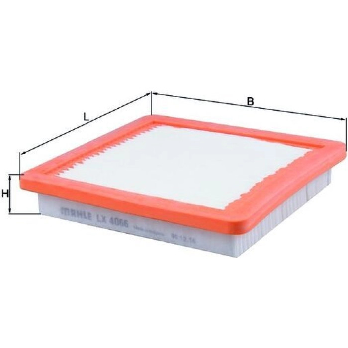 MAHLE Luftfilter LX 4066 MAHLE Luftfilter LX 4066