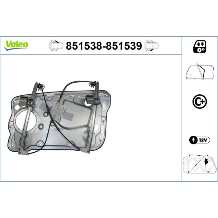 Valeo Fensterheber 851538 Valeo Fensterheber 851538