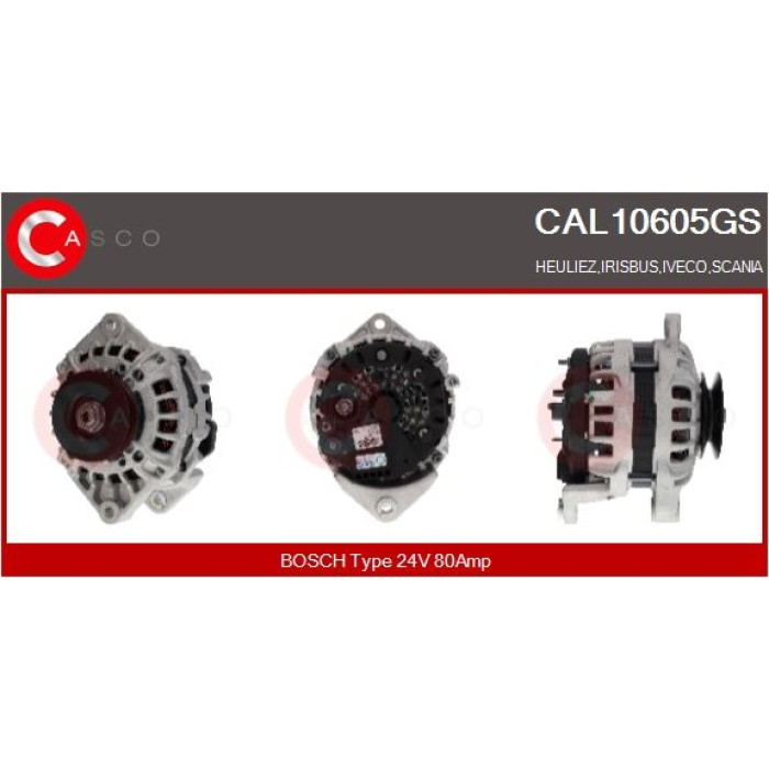 CASCO Generator CAL10605GS CASCO Generator CAL10605GS