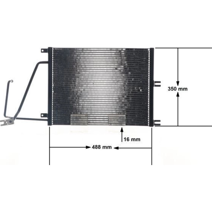 MAHLE Kondensator, Klimaanlage AC 226 000S