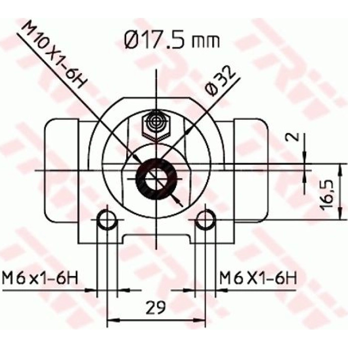 TRW Radbremszylinder BWC227 TRW Radbremszylinder BWC227