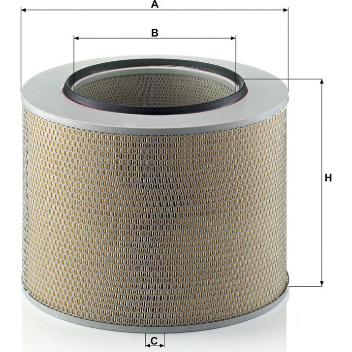 MANN-FILTER Luftfilter LKW C 42 1729