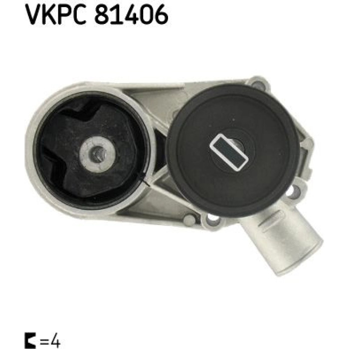 SKF Wasserpumpe VKPC 81406 SKF Wasserpumpe VKPC 81406