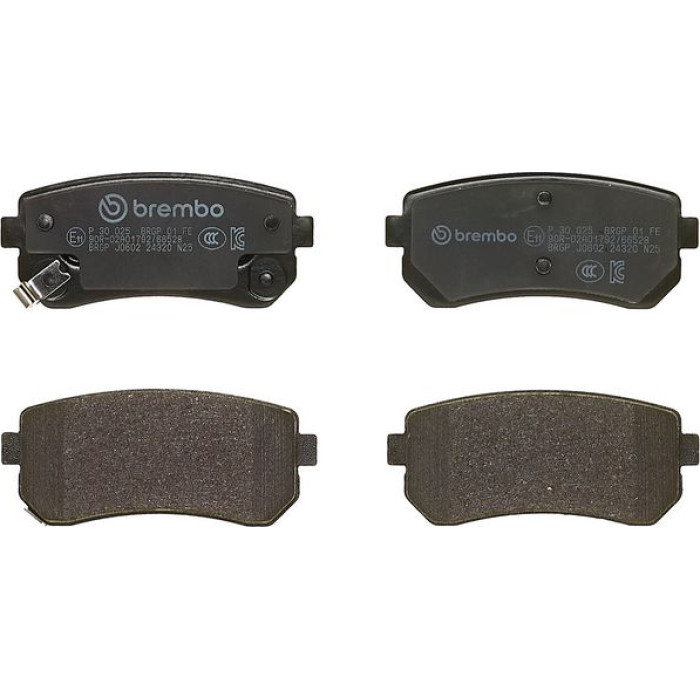 P 30 025 Brembo Prime Bremsbelagsatz Hinterachse – P 30 025 – 93 x 41 x 16 mm – Bremssystem Mando – OE Nummer 583021GA00 P 30 025 Brembo Prime Bremsbelagsatz Hinterachse – P 30 025 – 93 x 41 x 16 mm – Bremssystem Mando – OE Nummer 583021GA00
