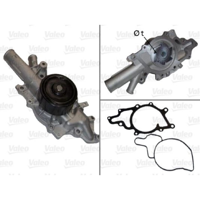 Valeo Wasserpumpe / Kühlmittelpumpe 506676 Valeo Wasserpumpe / Kühlmittelpumpe 506676