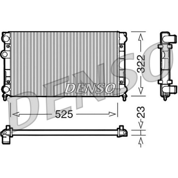 Denso Motorkühler DRM32005
