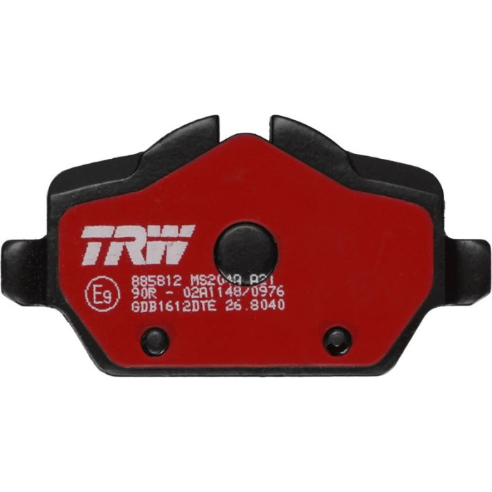 TRW Bremsbelagsatz BMW 1/3 1 6-2 0 03-13 Dtec Cotec GDB1612DTE TRW Bremsbelagsatz BMW 1/3 1 6-2 0 03-13 Dtec Cotec GDB1612DTE