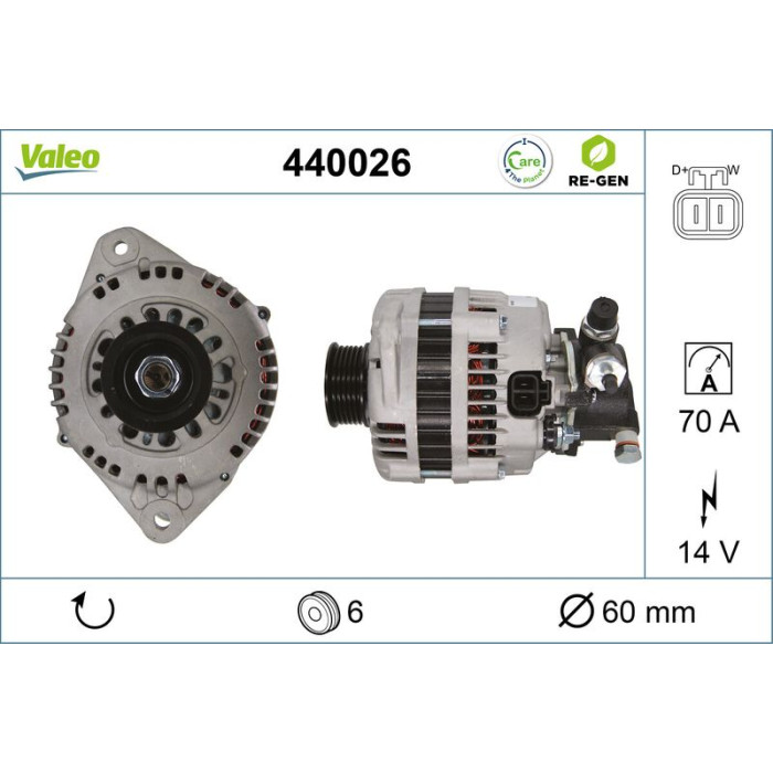 Valeo Lichtmaschine 440026