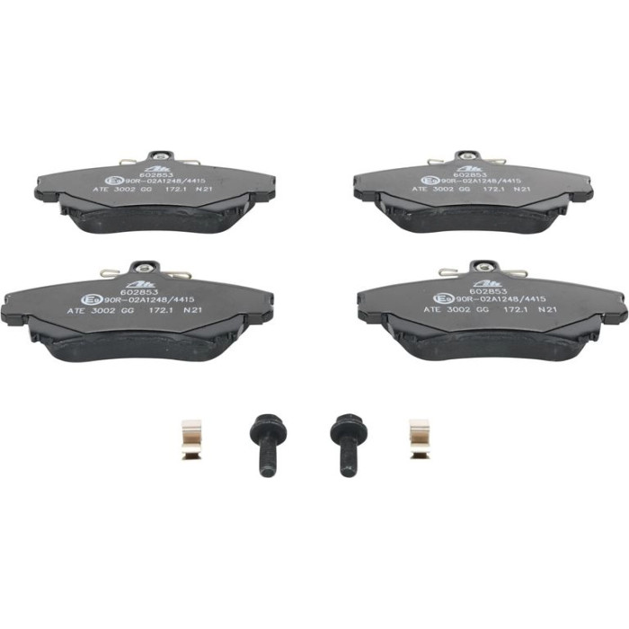 ATE Bremsbelagsatz Volvo Vorderachse S40/V40 1, 6-2, 0 95-04 13.0460-2853.2 ATE Bremsbelagsatz Volvo Vorderachse S40/V40 1, 6-2, 0 95-04 13.0460-2853.2