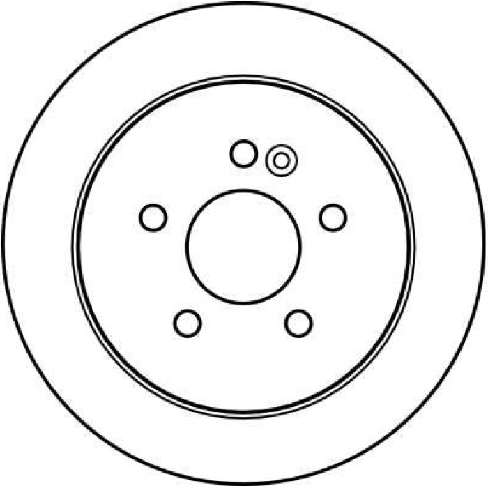 TRW Bremsscheibe Mercedes-Benz W163 98-05 DF4195 TRW Bremsscheibe Mercedes-Benz W163 98-05 DF4195