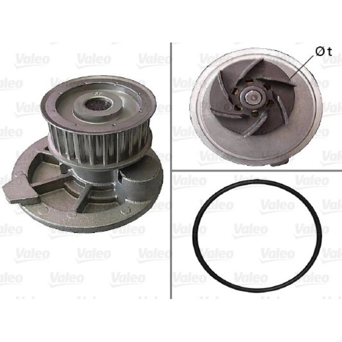 Valeo Wasserpumpe / Kühlmittelpumpe 506856 Valeo Wasserpumpe / Kühlmittelpumpe 506856