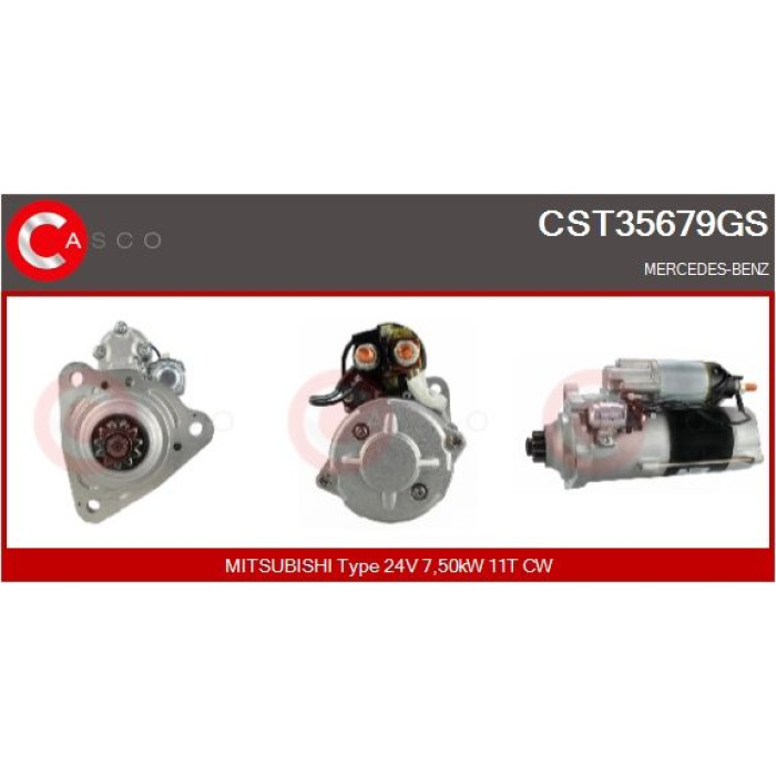 CASCO Anlasser CST35679GS