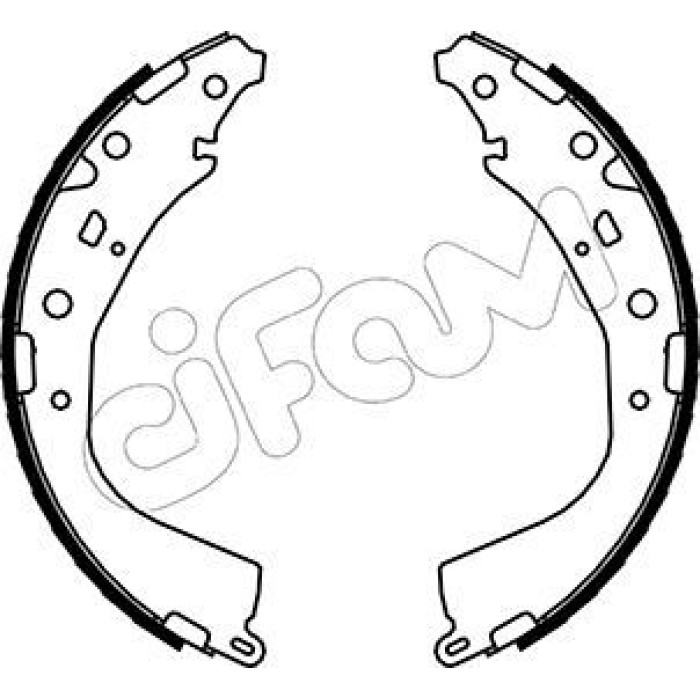 153-447 CIFAM Bremsbackensatz 153-447 153-447 CIFAM Bremsbackensatz 153-447