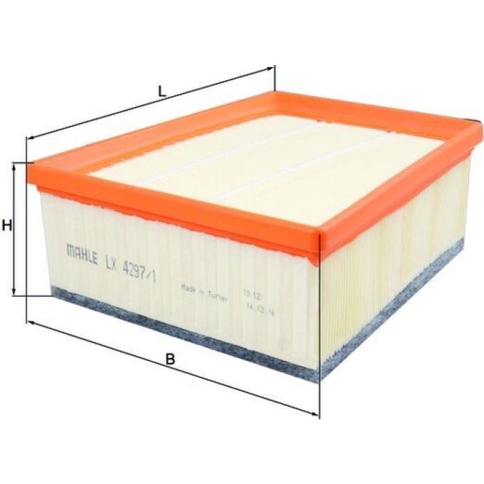 MAHLE Luftfilter LX 4297/1