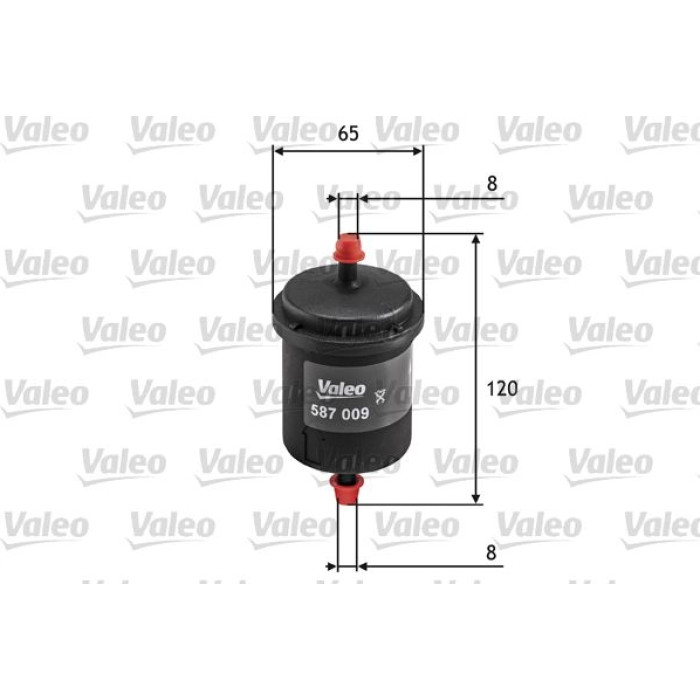 587009 Valeo Kraftstofffilter 587009 587009 Valeo Kraftstofffilter 587009