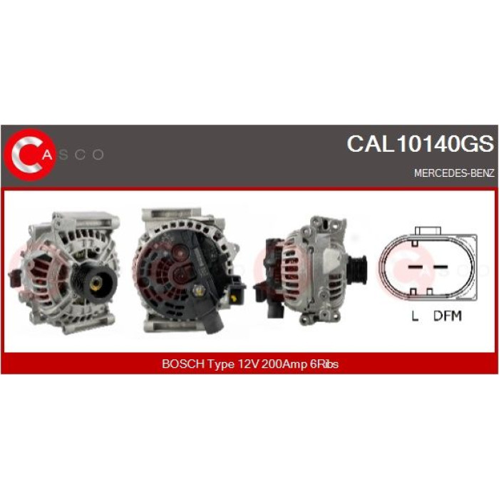 CASCO Generator CAL10140GS CASCO Generator CAL10140GS
