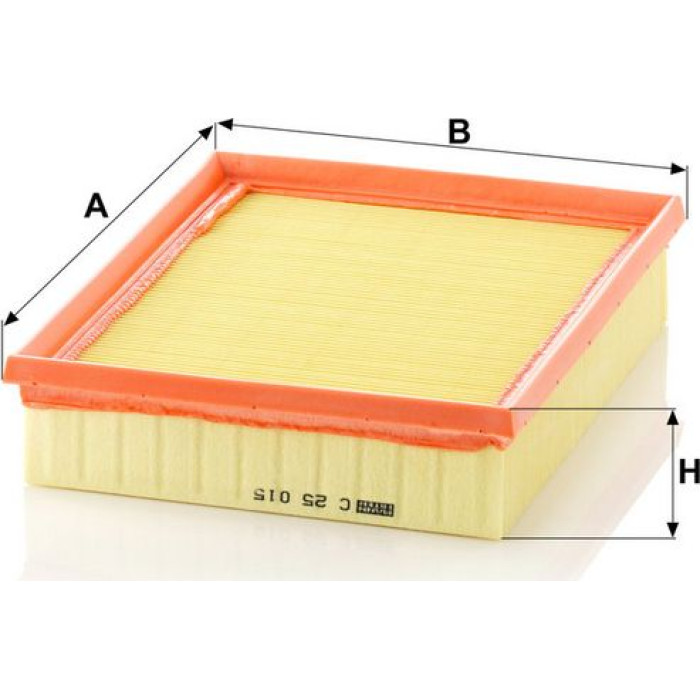 MANN-FILTER Luftfilter C 25 015 MANN-FILTER Luftfilter C 25 015
