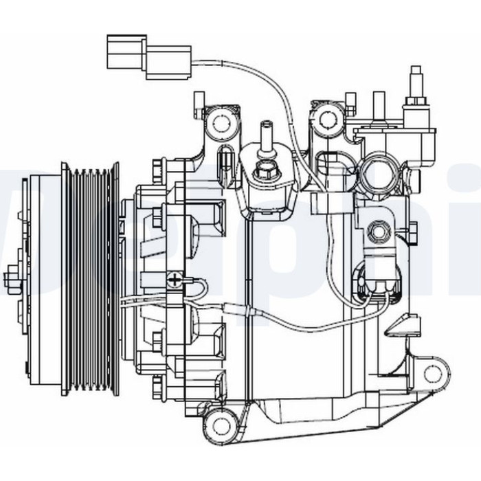 Delphi Kompressor CS20503 Delphi Kompressor CS20503