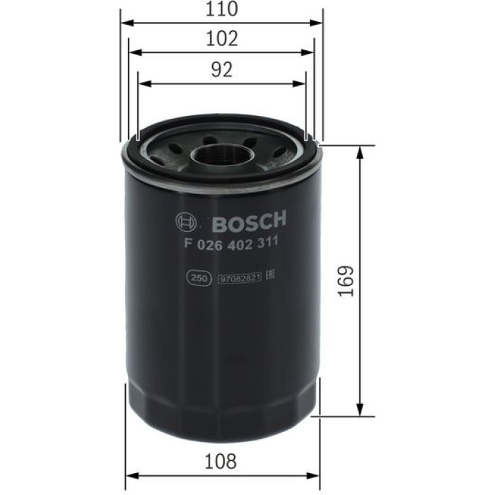 F 026 402 311 Bosch Kraftstofffilterbox F 026 402 311 F 026 402 311 Bosch Kraftstofffilterbox F 026 402 311