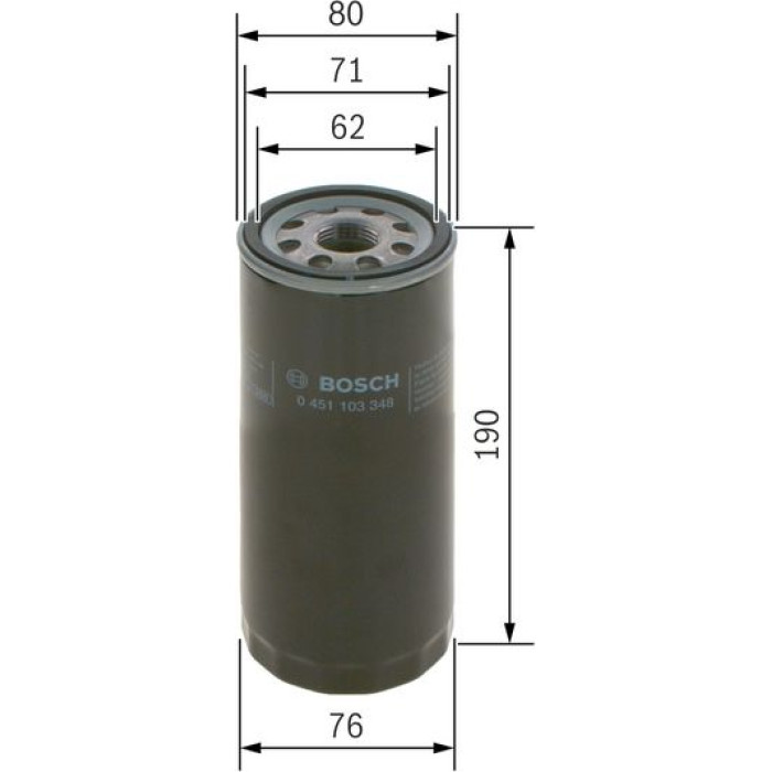 Bosch Ölfilter 0 451 103 348 Bosch Ölfilter 0 451 103 348