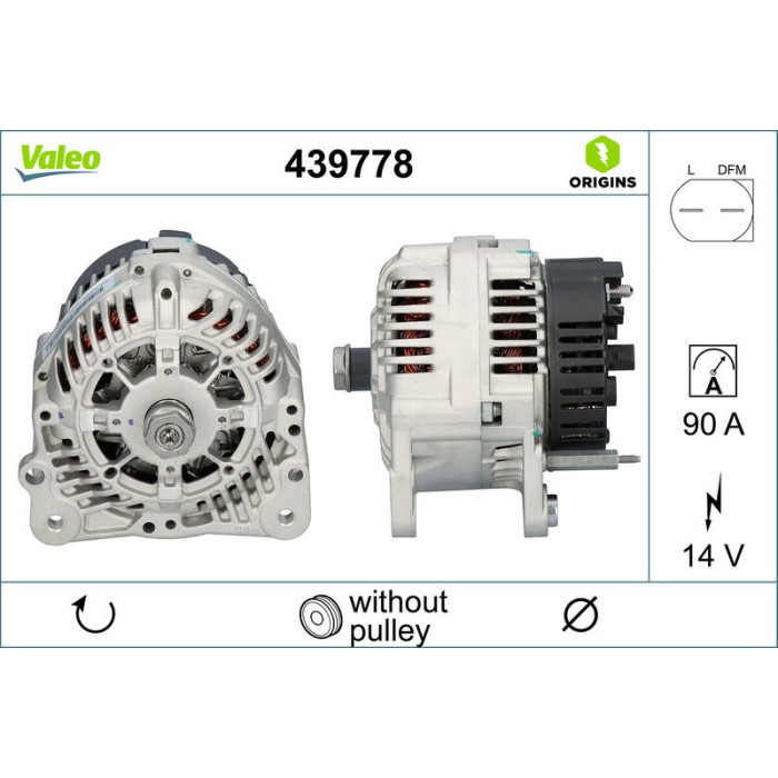Valeo Lichtmaschine 439778