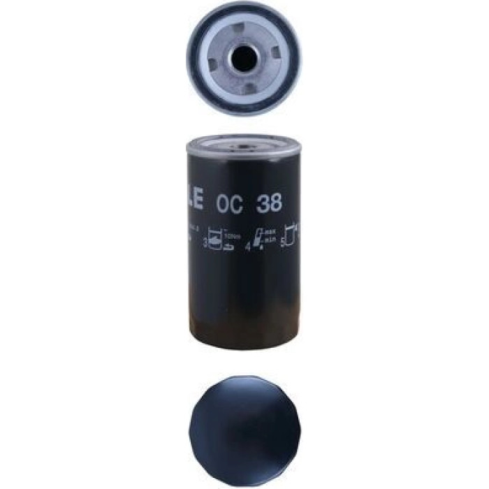 OC 38 MAHLE Ölfilter OC 38, Anschraubfilter, Höhe 141 mm – OE Nummer 7984716 - l OC 38 MAHLE Ölfilter OC 38, Anschraubfilter, Höhe 141 mm – OE Nummer 7984716 - l