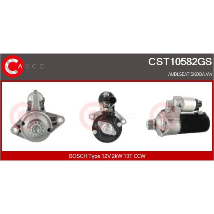 CASCO Anlasser CST10582GS CASCO Anlasser CST10582GS