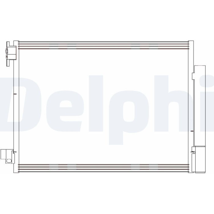 Delphi Klimakondensator CF20415 Delphi Klimakondensator CF20415