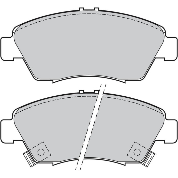 Valeo Bremsbelagsatz 598494 Valeo Bremsbelagsatz 598494