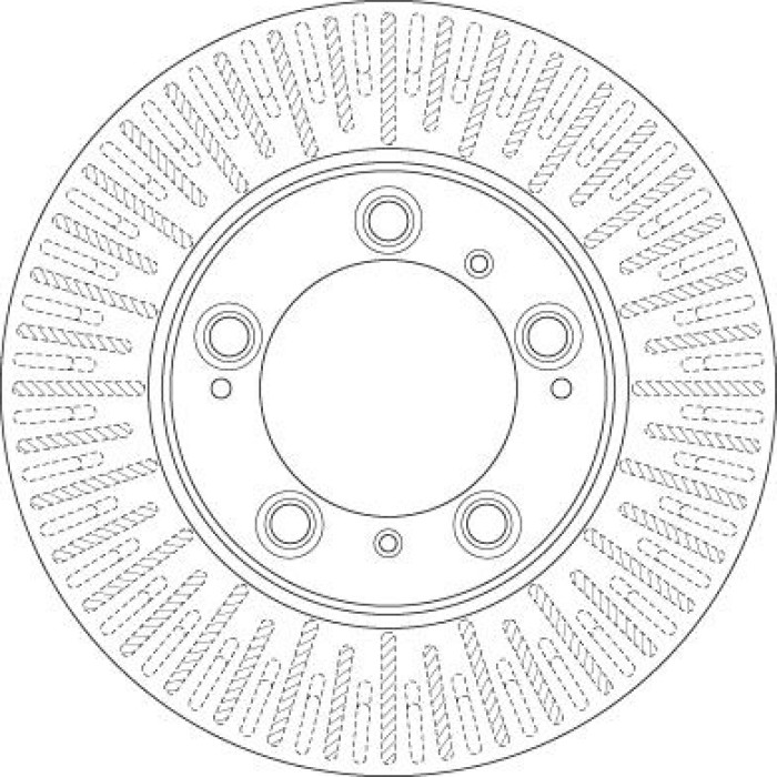 TRW Bremsscheibe DF6411 TRW Bremsscheibe DF6411