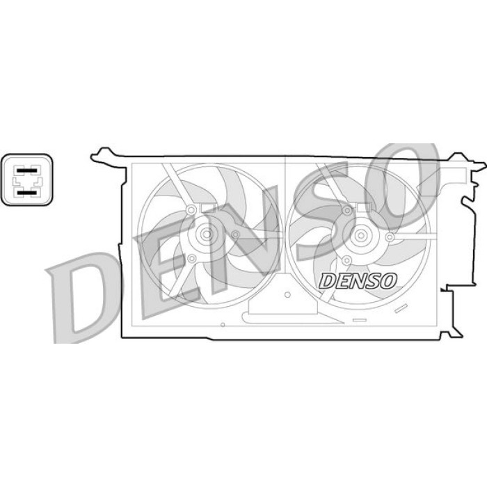 Denso Kühlerlüfter DER21018 Denso Kühlerlüfter DER21018