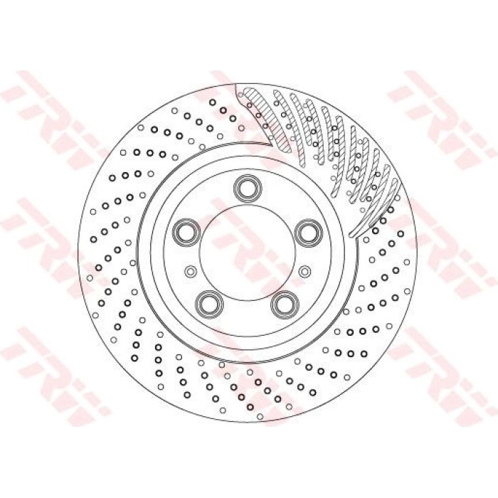 TRW Bremsscheibe DF6721S TRW Bremsscheibe DF6721S