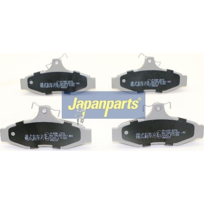 Japanparts Bremsbeläge PP-398AF Japanparts Bremsbeläge PP-398AF