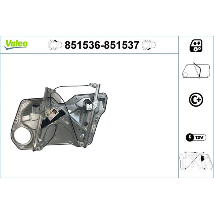 Valeo Fensterheber 851536 Valeo Fensterheber 851536