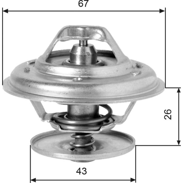 TH01975G1 Gates Thermostat TH01975G1