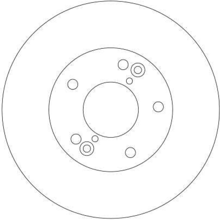 TRW Bremsscheibe DF4292 TRW Bremsscheibe DF4292