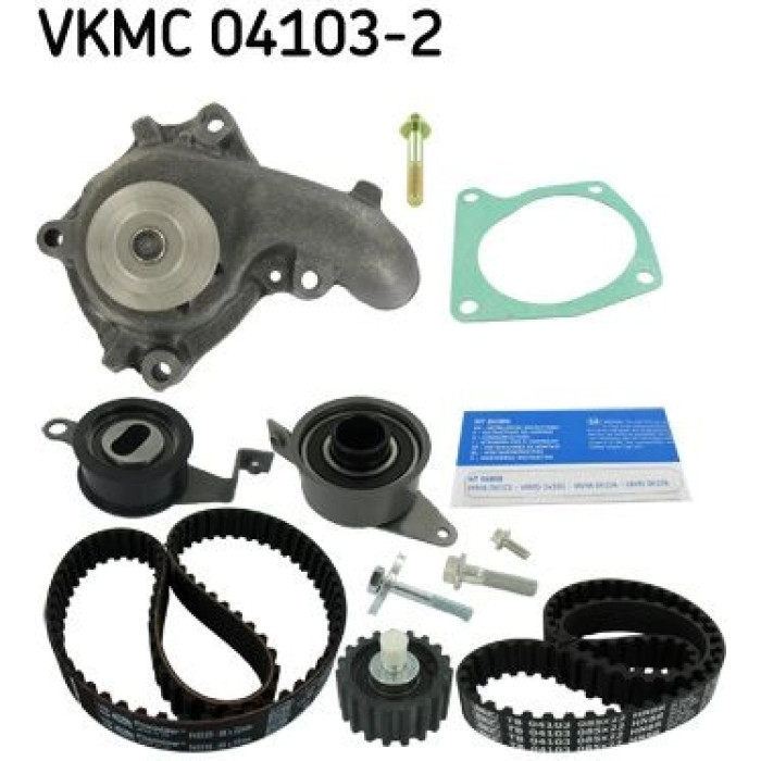 SKF Zahnriemensatz mit Wasserpumpe VKMC 04103-2