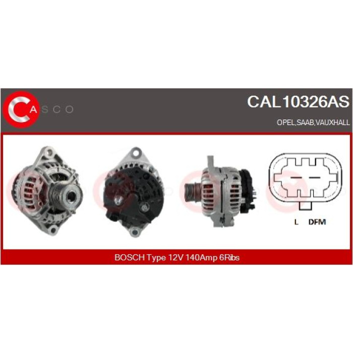 CASCO Generator CAL10326AS CASCO Generator CAL10326AS
