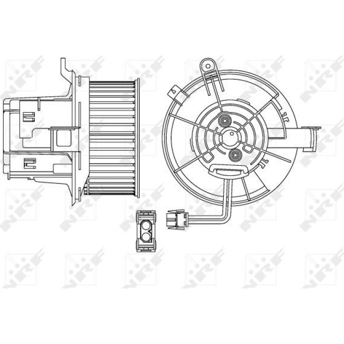 NRF Kühlerlüfter 34154 NRF Kühlerlüfter 34154