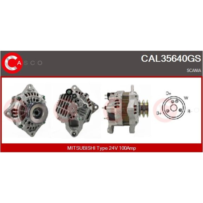 CASCO Generator CAL35640GS CASCO Generator CAL35640GS