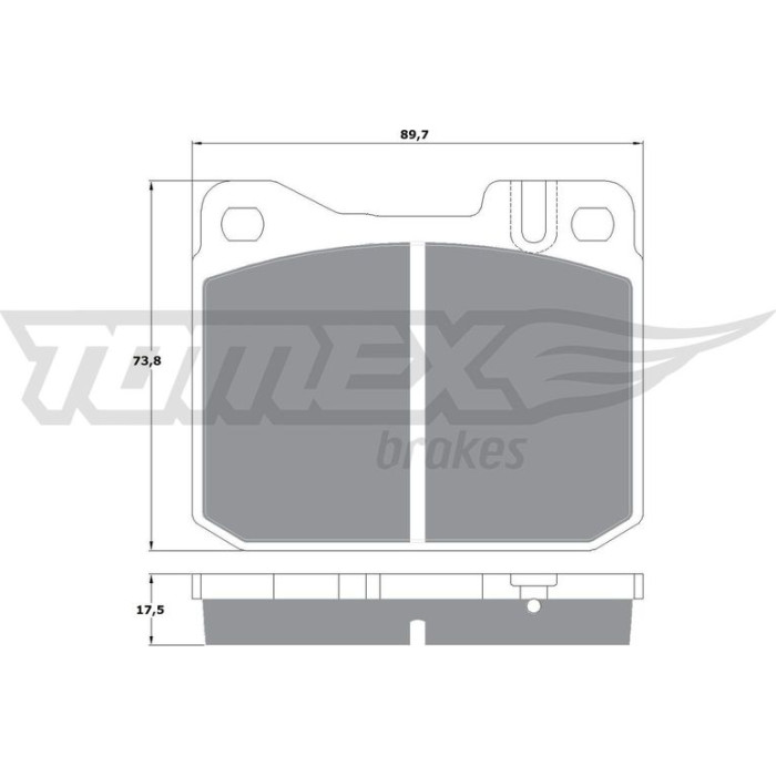 TX 10-222 TOMEX brakes Bremsbelagsatz, Scheibenbremse TX 10-222 TX 10-222 TOMEX brakes Bremsbelagsatz, Scheibenbremse TX 10-222