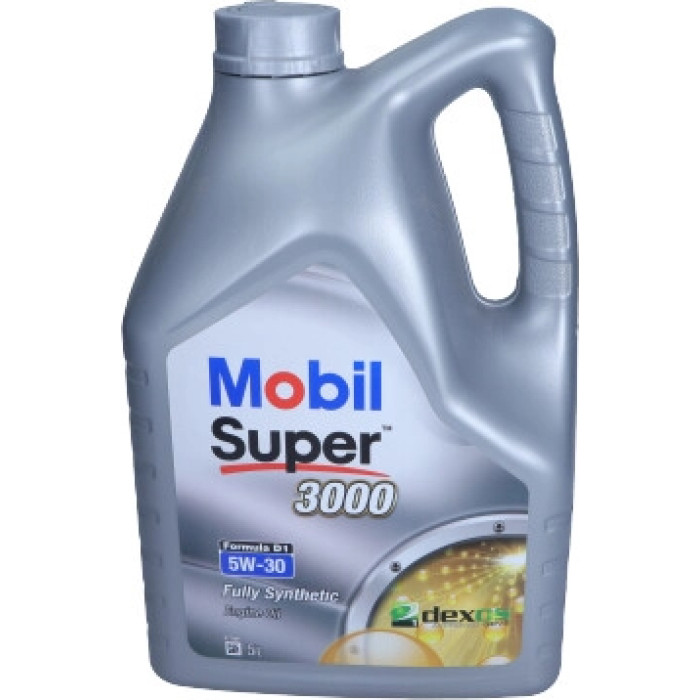 Mobil Super 3000 Formula D1 5W-30 Motoröl 5 Liter 154999 Mobil Super 3000 Formula D1 5W-30 Motoröl 5 Liter 154999
