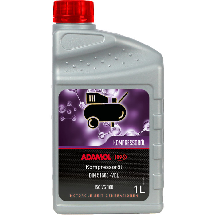 Adamol Kompressorenöl ISO VG 100 1 Liter 01290830