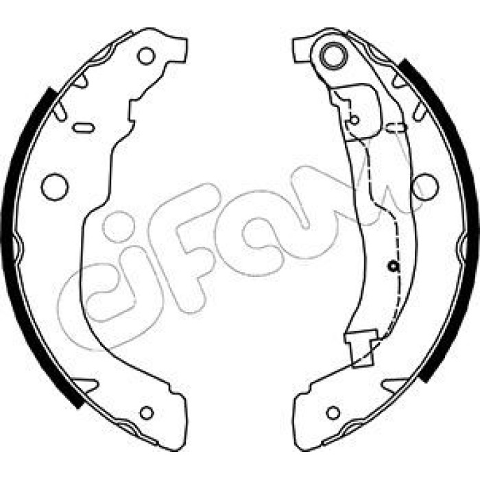 153-333 CIFAM Bremsbackensatz 153-333 153-333 CIFAM Bremsbackensatz 153-333