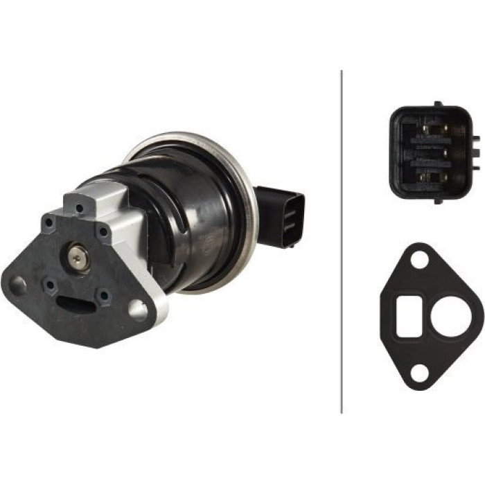 HELLA AGR-Ventil 6NU 010 171-491 HELLA AGR-Ventil 6NU 010 171-491