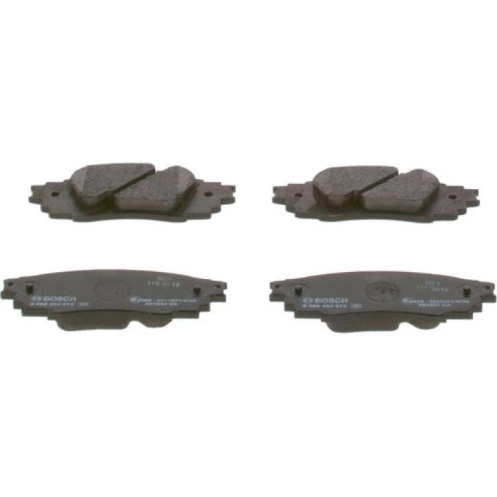 Bosch Bremsbelagsatz Scheibenbremse 0 986 424 912 Bosch Bremsbelagsatz Scheibenbremse 0 986 424 912